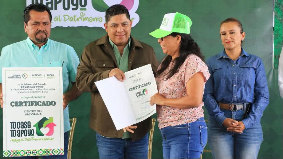EL GOBERNADOR RICARDO GALLARDO ANUNCIA MÁS APOYOS SOCIALES PARA LAS FAMILIAS POTOSINAS EN 2027