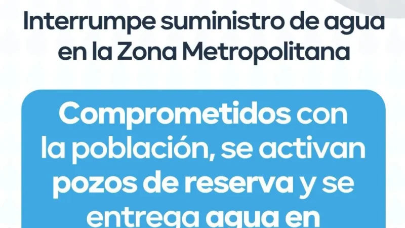 Interapas activa protocolo de atención por nueva falla en “El Realito”