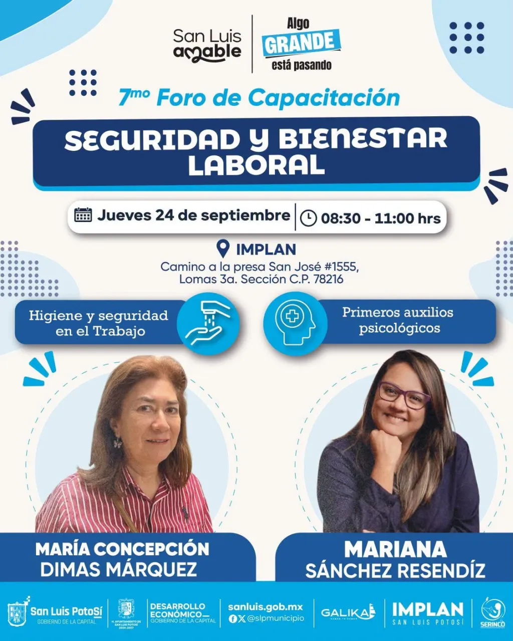 Gobierno de la Capital convoca al 7º. Foro de Capacitación en Seguridad y Bienestar Laboral