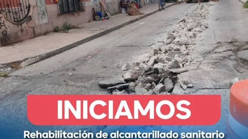 Transformación de drenaje llega ahora al barrio de San Juan de Guadalupe