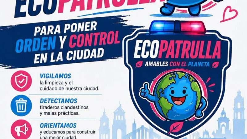Ecopatrulla fortalece vigilancia y atención ambiental enSan Luis Capital