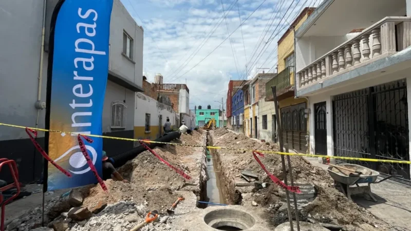 Nueva rehabilitación de drenaje de Interapas en el barrio de San Miguelito
