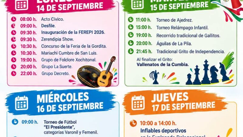 Gobierno de la Capital invita a la Feria Regional de La Pila
