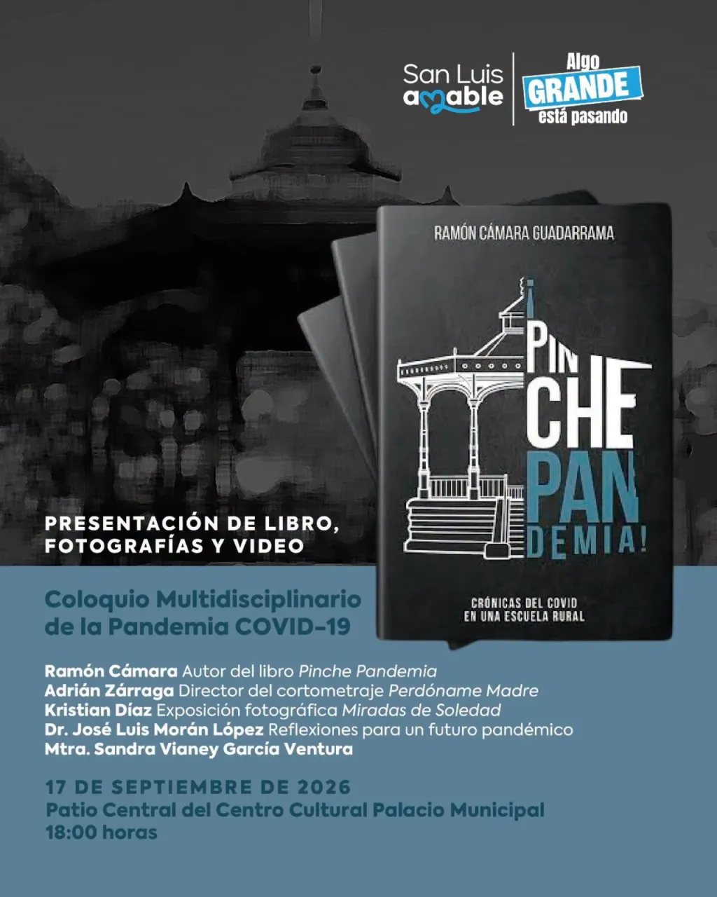Invitan al Coloquio Multidisciplinario de la Pandemia COVID-19 en San Luis Capital