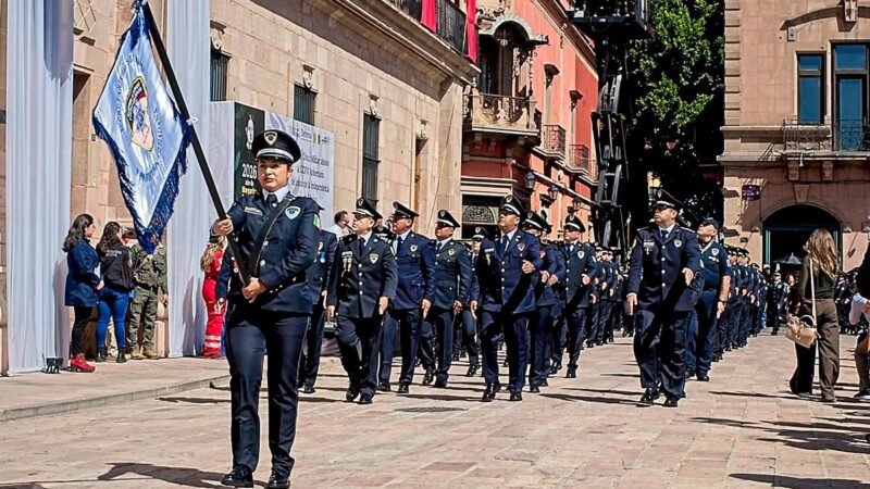 Policía de la Capital refrenda vocación de servicio en Desfile Cívico Militar