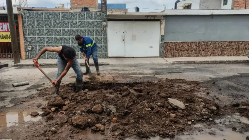 Interapas evita desperdicio de agua en Valle Progreso y Unidad Ponciano Arriaga