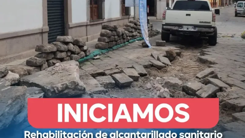 Inicia Interapas nueva etapa de rehabilitación sanitaria en Abasolo