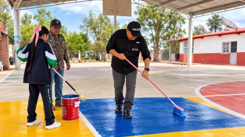 Gobierno Municipal lleva obras y acciones hasta la comunidad de La Manta en Bocas