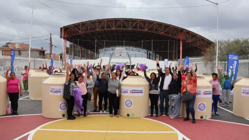 Gobierno Municipal fortalece el almacenamiento seguro de agua en comunidades de la zona norte