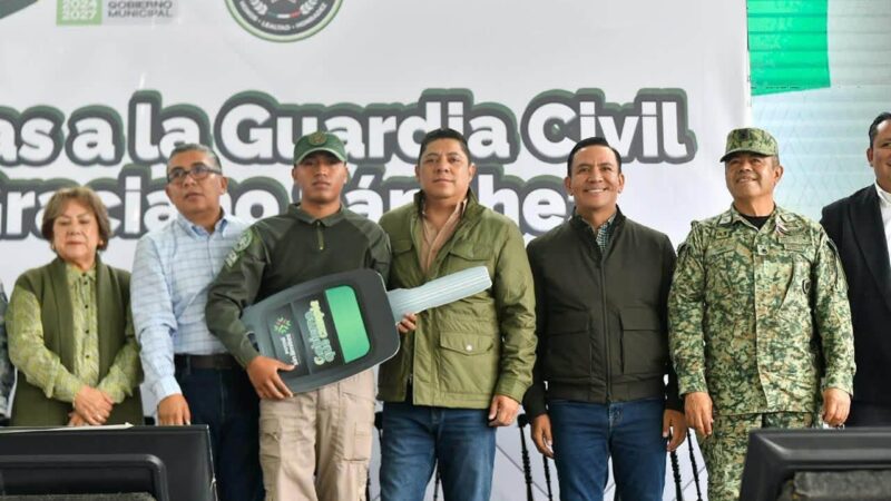 CON EL RESPALDO DEL GOBERNADOR RICARDO GALLARDO, SOLEDAD AMPLÍA SU CAPACIDAD DE SEGURIDAD