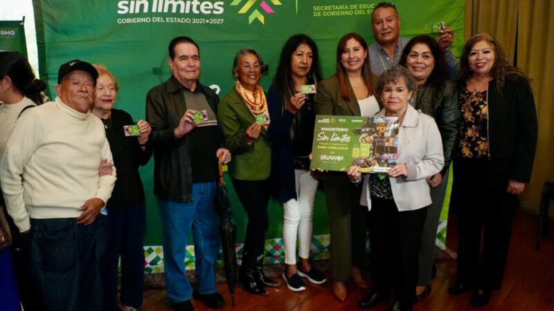 EL GOBERNADOR RICARDO GALLARDO ACERCA NUEVOS BENEFICIOS TURÍSTICOS A JUBILADOS DEL MAGISTERIO POTOSINO