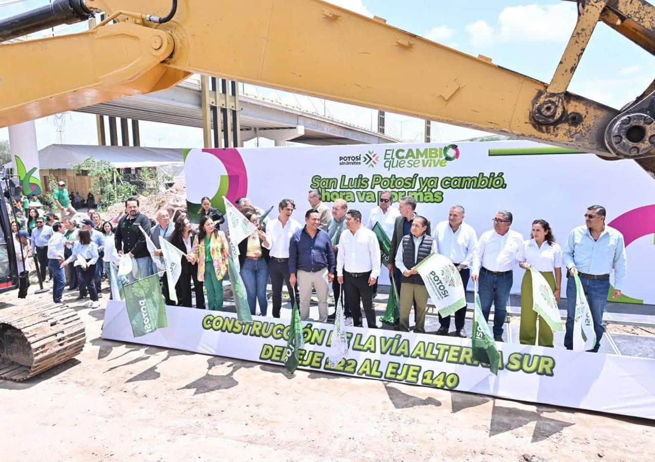 EL GOBERNADOR RICARDO GALLARDO MANTIENE MÁS DE 85 OBRAS DE ALTO IMPACTO EN LAS CUATRO REGIONES DEL ESTADO