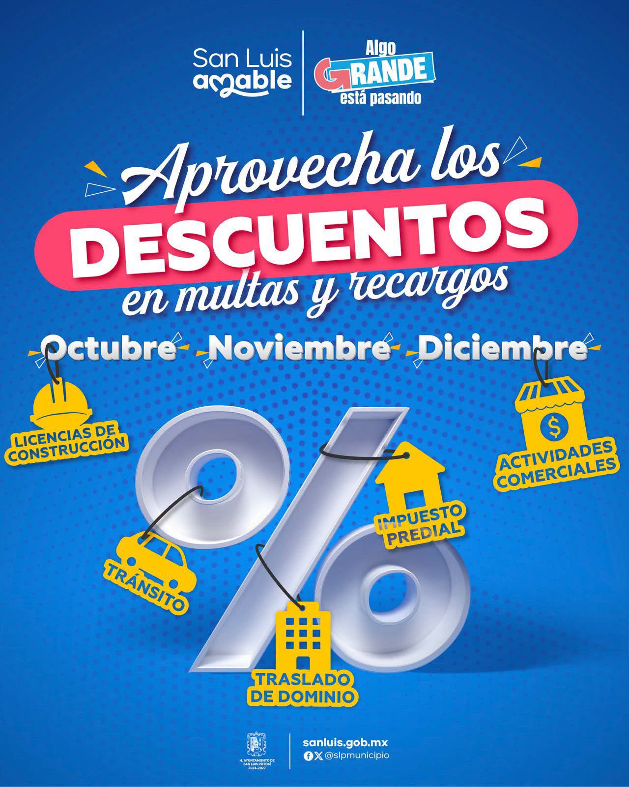 Gobierno Municipal de San Luis Capital arranca campaña de descuentos