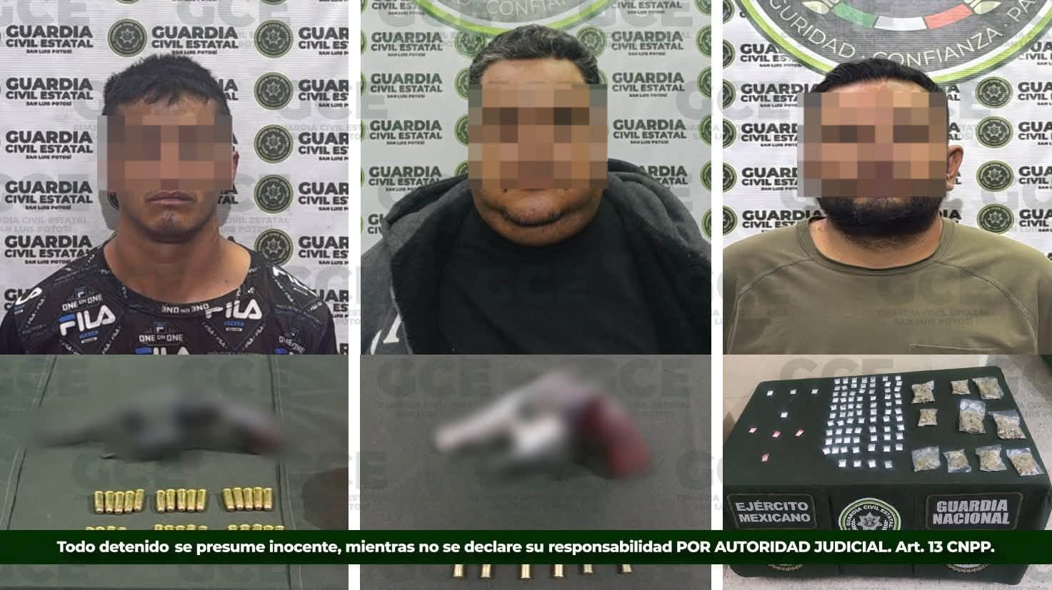 GUARDIA CIVIL ESTATAL REFUERZA VIGILANCIA EN LA ZONA METROPOLITANA CON ASEGURAMIENTOS.