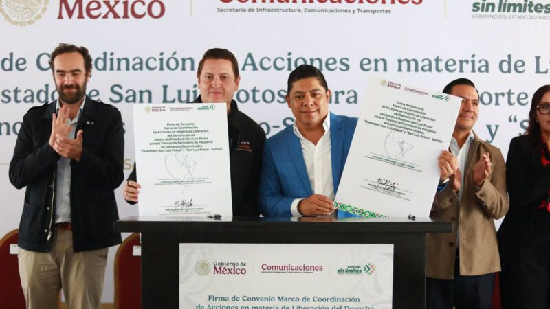 EL GOBERNADOR RICARDO GALLARDO CONSOLIDA LLEGADA DEL TREN DE PASAJEROS A SAN LUIS POTOSÍ