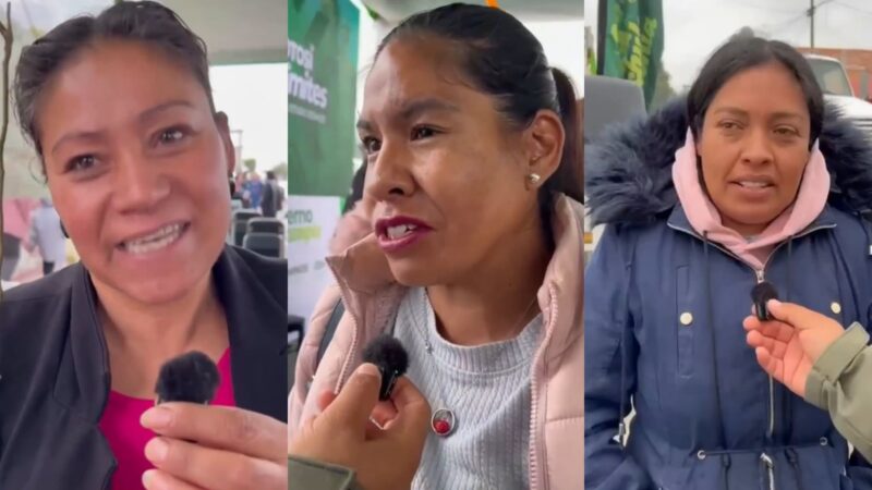 VECINAS DEL BARRIO LOS VERGELES AGRADECEN APOYO DEL PROGRAMA “ENCHÚLAME LA COLONIA”