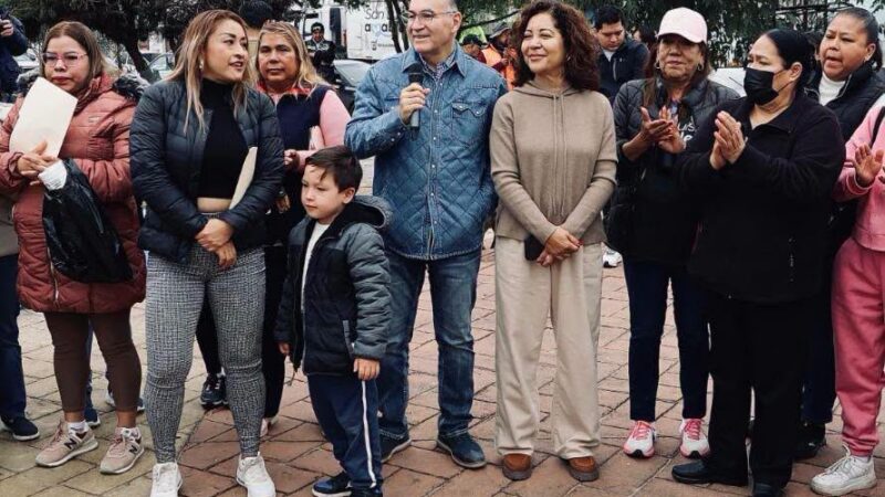 Con Domingo de Pilas, Enrique Galindo recupera los espacios públicos