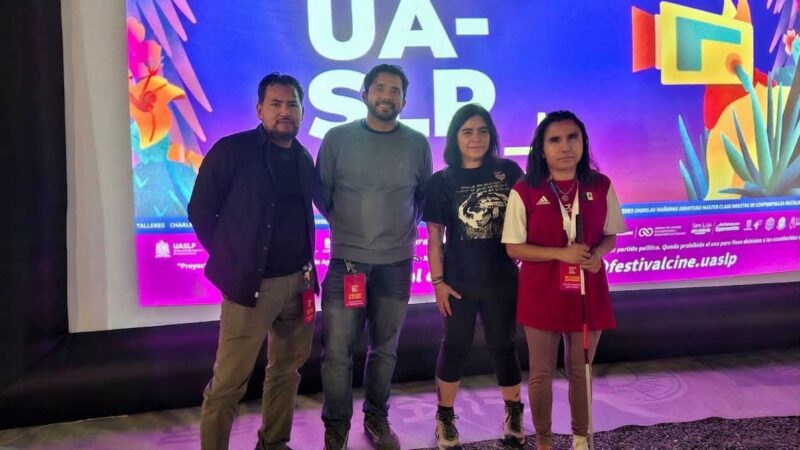 UASLP abre espacio a películas accesibles para personas con discapacidad visual y auditiva en su 9º. Festival de Cine