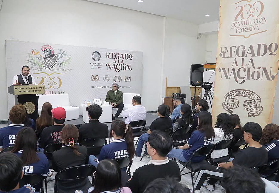 EL CONGRESO DEL ESTADO DESARROLLÓ LA CONFERENCIA MAGISTRAL “LA CONSTRUCCIÓN DE SAN LUIS POTOSÍ Y SU APORTE AL PACTO FEDERAL”.