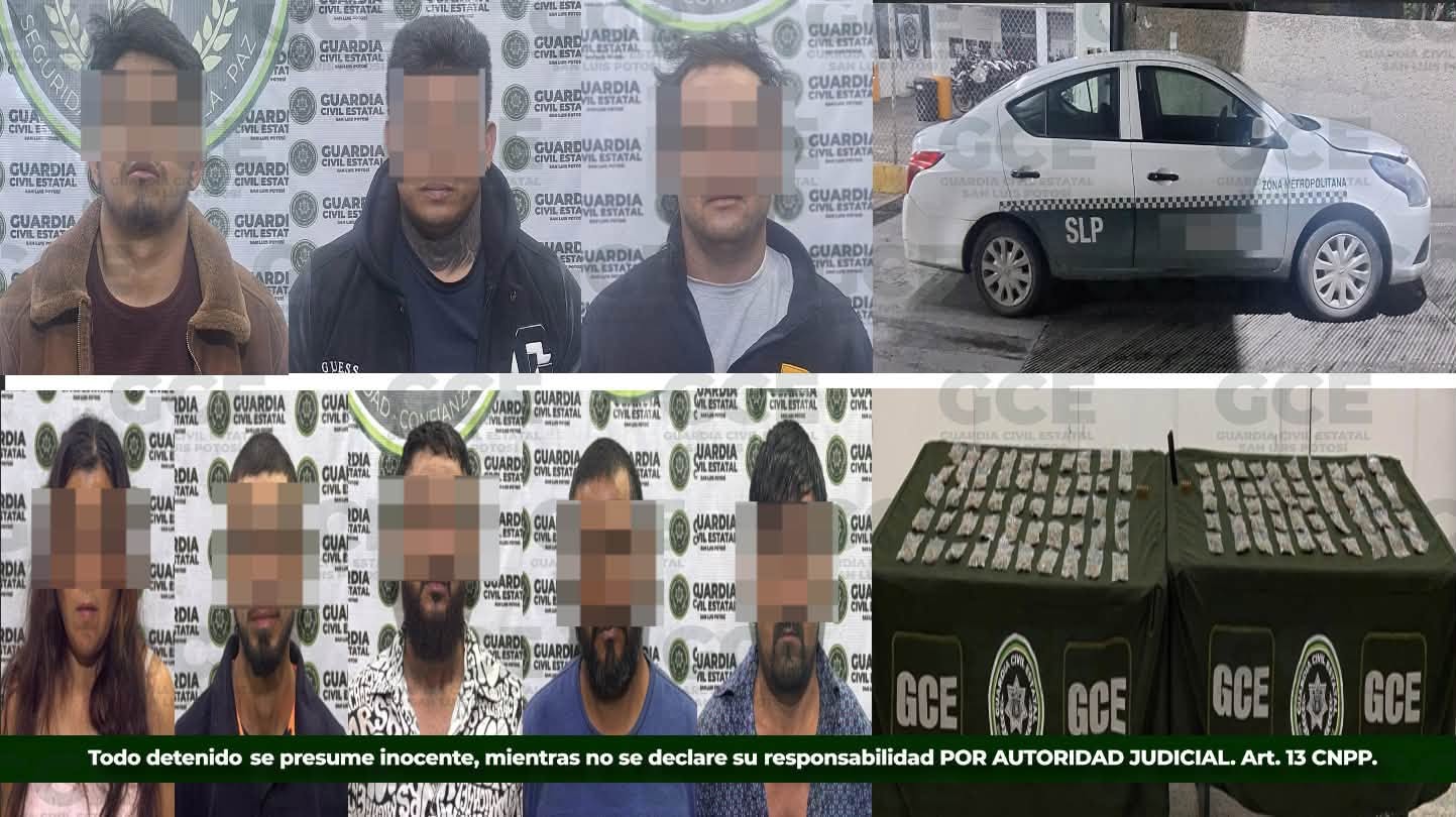 ACCIONES DE LA GUARDIA CIVIL ESTATAL PERMITEN DETENCIÓN DE OBJETIVOS PRIORITARIOS.
