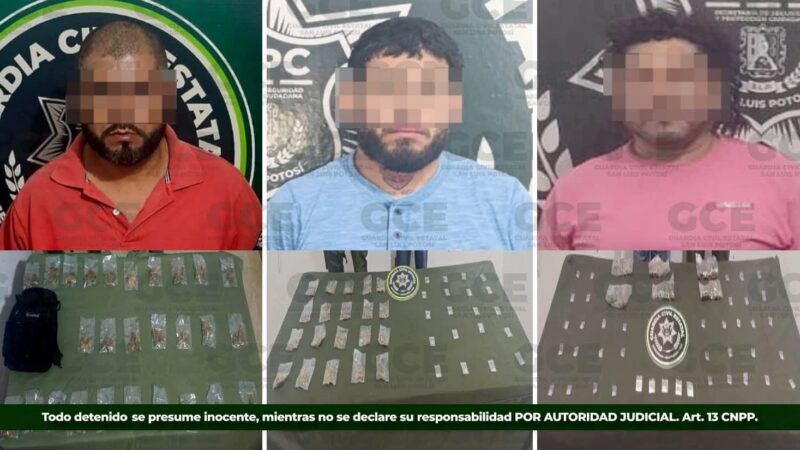 OPERATIVOS DE LA GUARDIA CIVIL ESTATAL EN LA REGIÓN MEDIA DERIVAN EN RESULTADOS CONTUNDENTES.