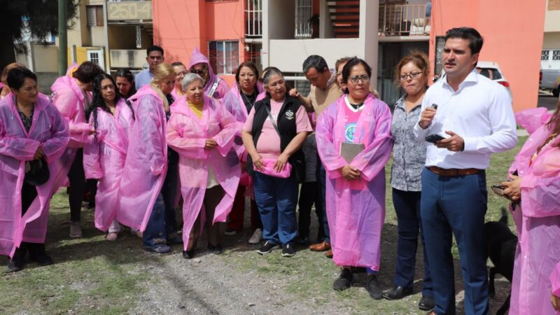 Gobierno Municipal lleva el programa Capital al 100 a la colonia Industrias