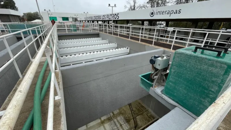 Plan Norte: Interapas da seguimiento a la rehabilitación de la Planta “Los Filtros”