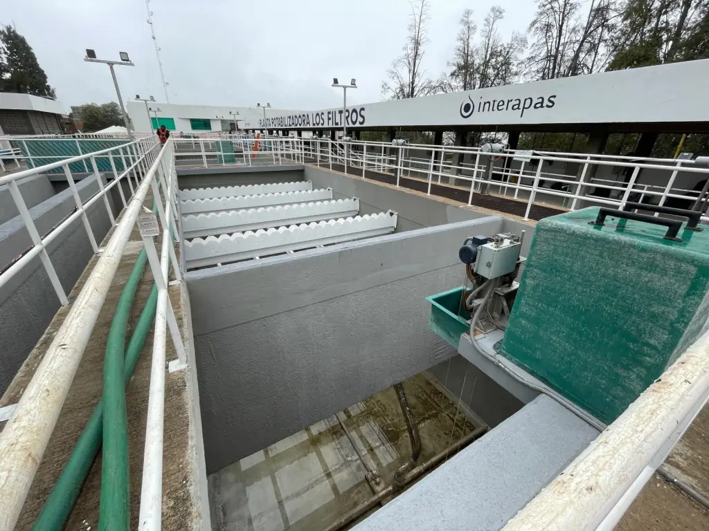 Plan Norte: Interapas da seguimiento a la rehabilitación de la Planta “Los Filtros”