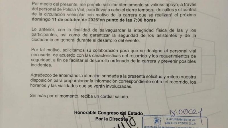 Imposible organizar un operativo vial de un día para otro: SSPC de la Capital