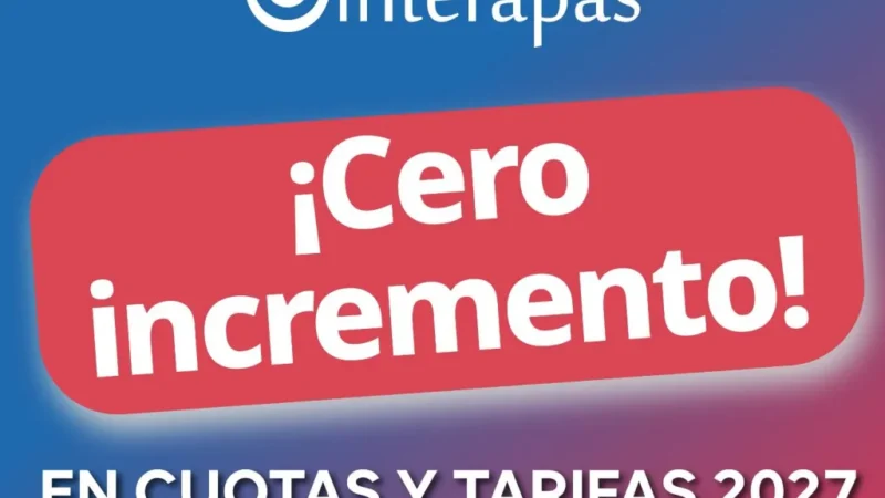 Cero incrementos a las tarifas de agua en 2027