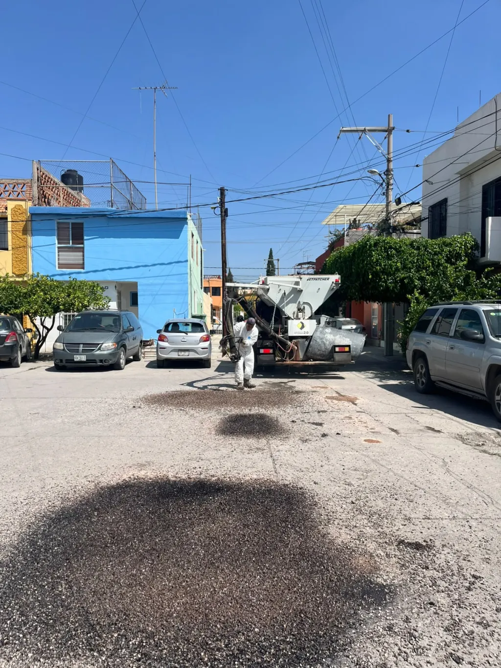 Atiende Obras Públicas reportes ciudadanos y prioriza reparación de baches en San Luis Capital
