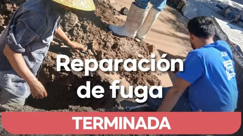 Interapas frena desperdicio de agua en fraccionamiento Industrias