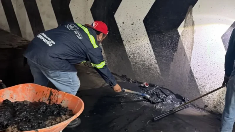 Gobierno de la Capital refuerza la limpieza en el estacionamiento del Mercado República