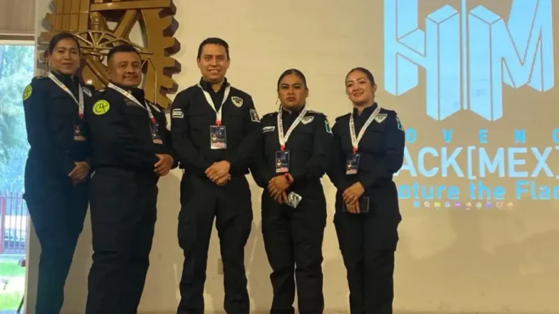 Policía Cibernética de la Capital obtiene 2do. lugar nacional en HACKMEX 2026